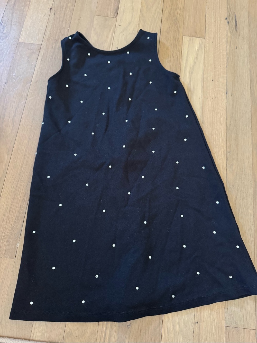 Girls Zara size 8 Sleeveless Shift Dress with Rhinestones